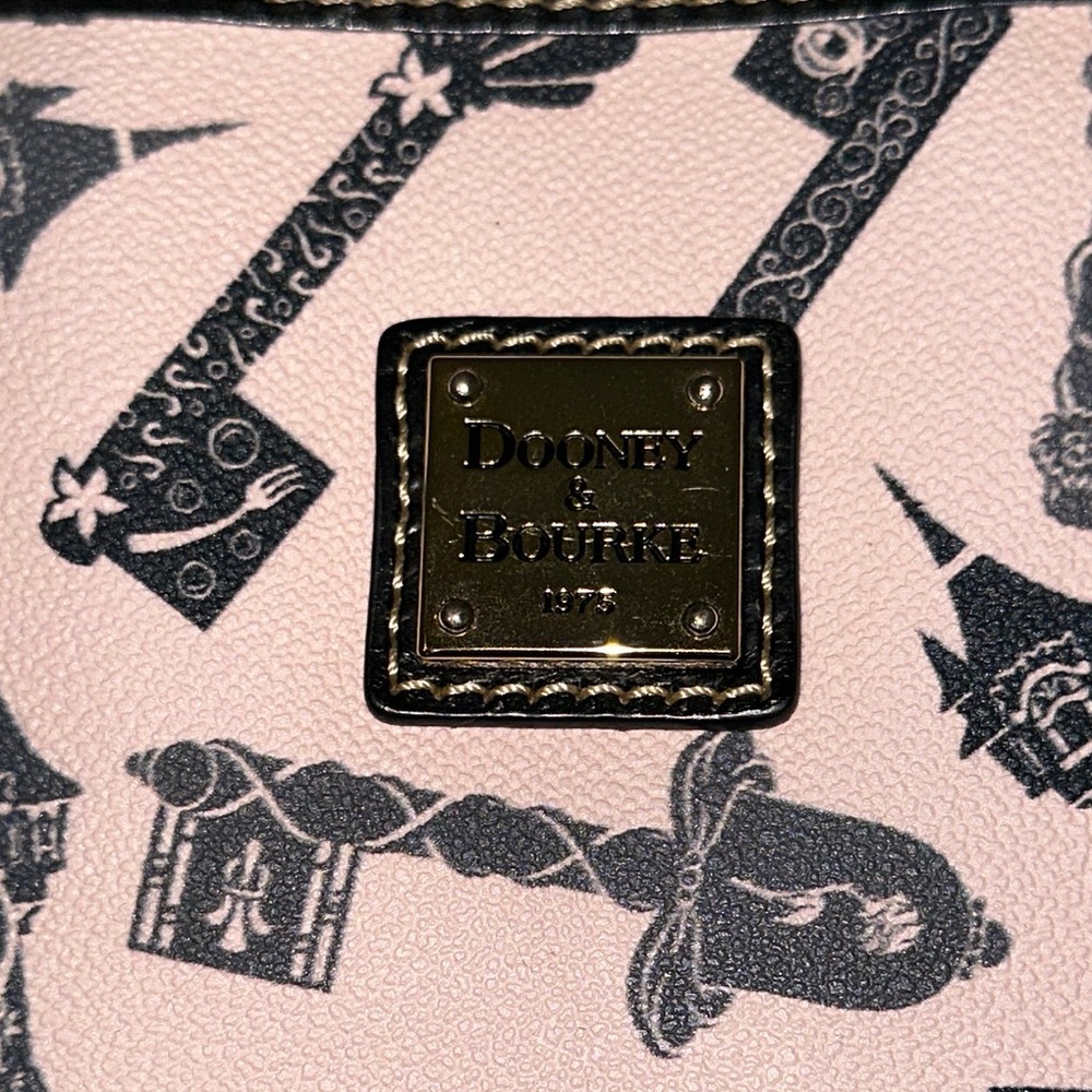 Disney Dooney & Bourke Princess Key Pattern Tote - Picture 2 of 6